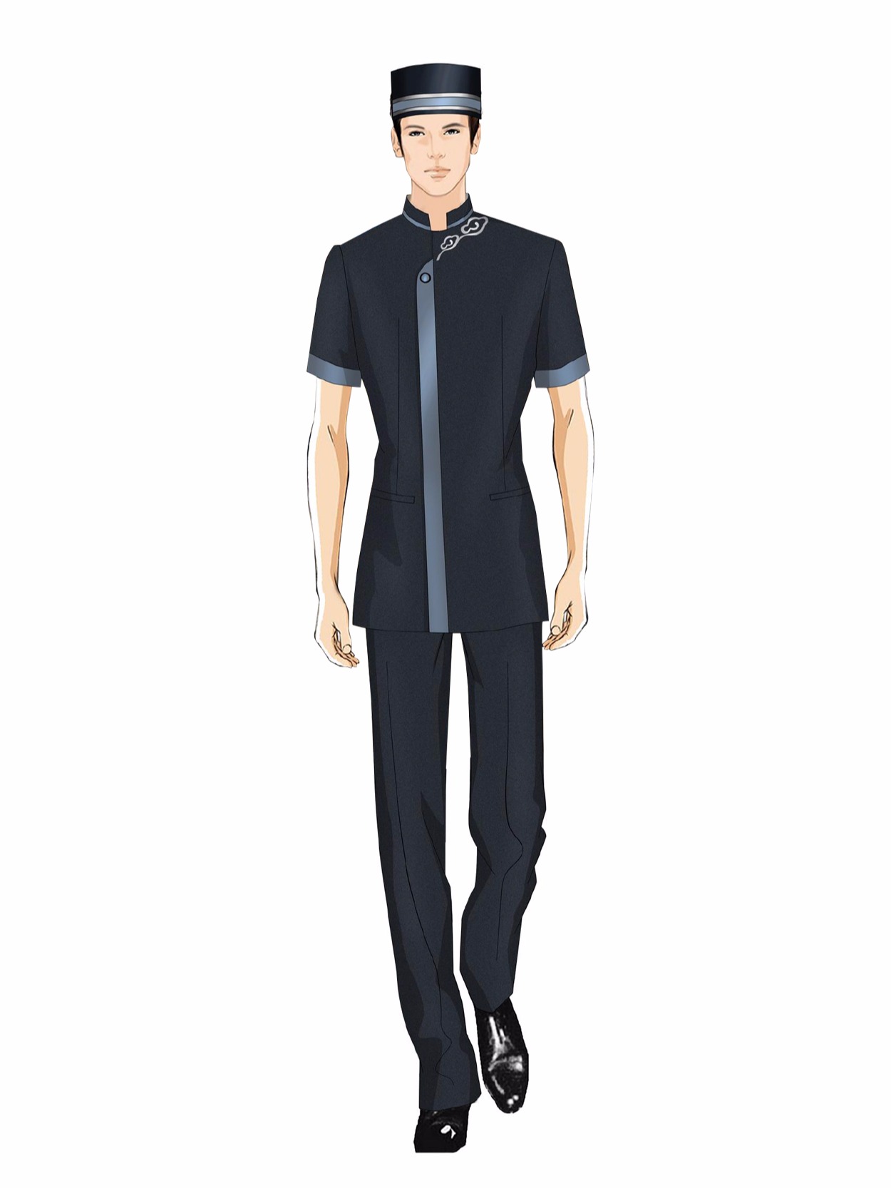 酒店門(mén)童服務(wù)員工作服